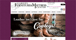 Desktop Screenshot of gariepyfurniture.com